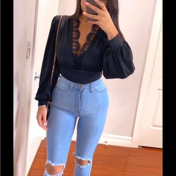 laced bodysuit - Picture 3 of 3